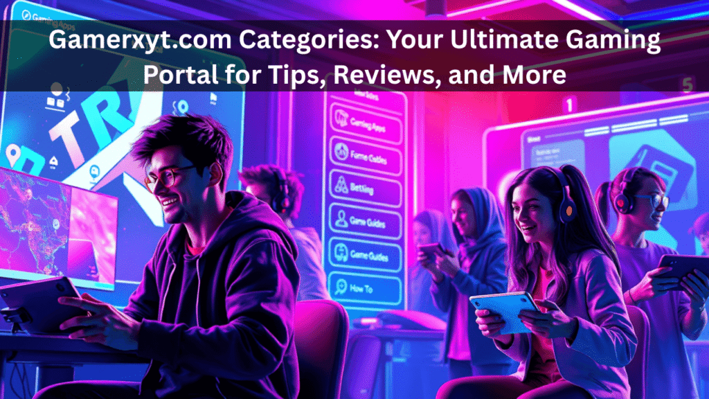 Gamerxyt.com Categories