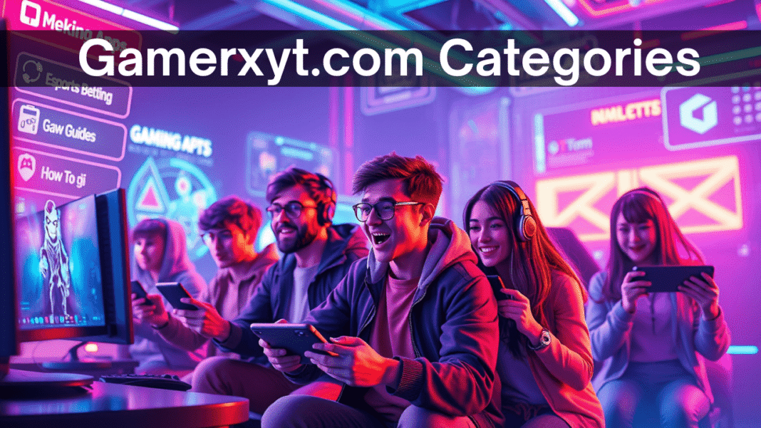 Gamerxyt.com Categories: Your Ultimate Gaming Portal for Tips, Reviews, and More