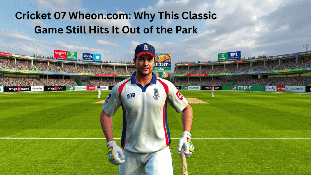 Cricket 07 Wheon.com