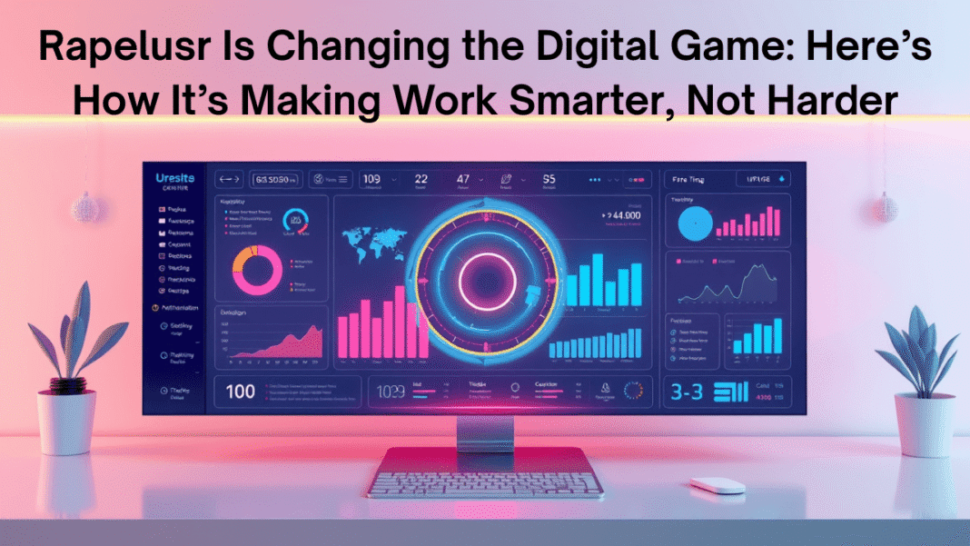 Rapelusr Is Changing the Digital Game: Here’s How It’s Making Work Smarter, Not Harder