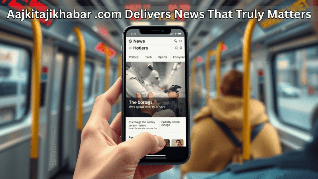 Aajkitajikhabar .com Delivers News That Truly Matters