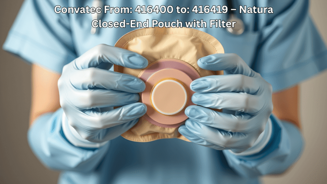 Convatec From_ 416400 to_ 416419 – Natura Closed-End Pouch with Filter