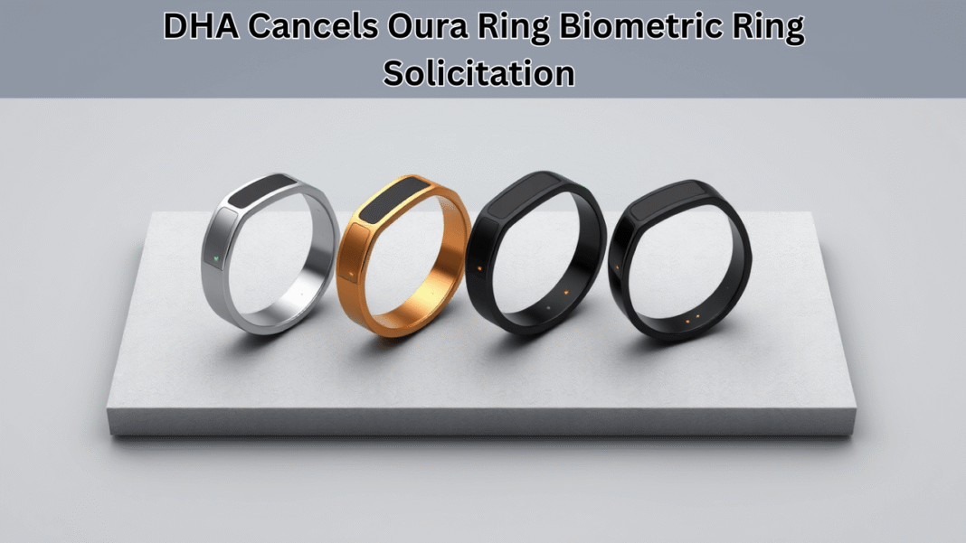 DHA Cancels Oura Ring Biometric Ring Solicitation