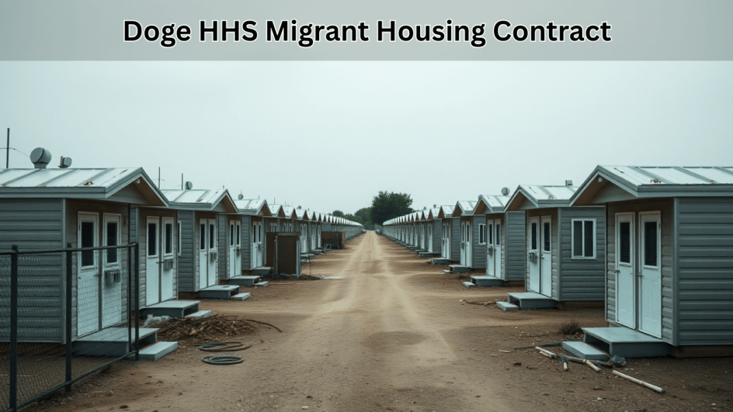 Doge HHS Migrant Housing Contract Collapse_ A $18M Fallout