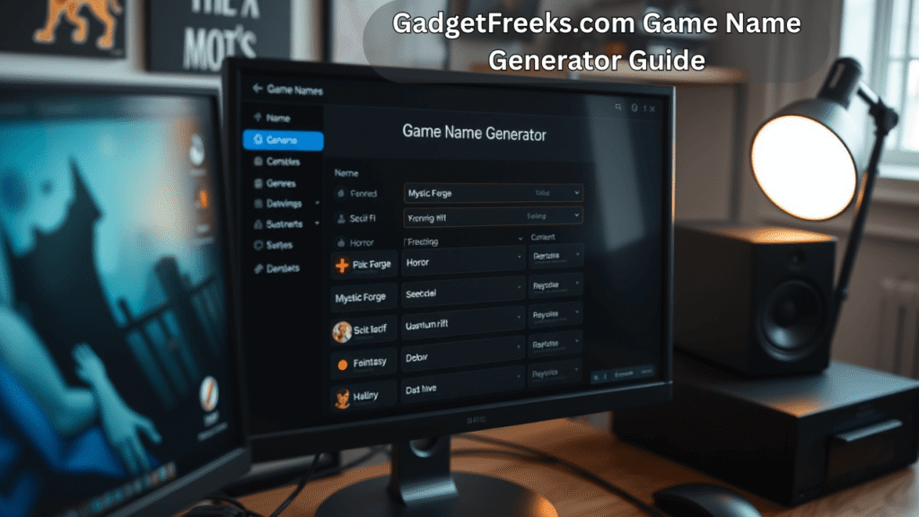 GadgetFreeks.com Game Name Generator Guide