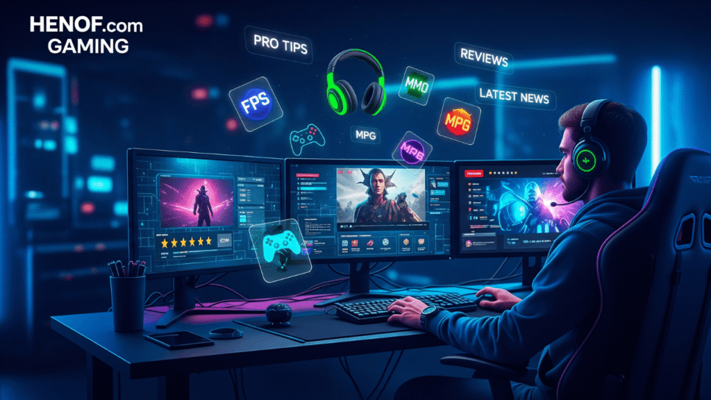 Henof.com Gaming_ Your Ultimate Hub for News, Reviews & Tips