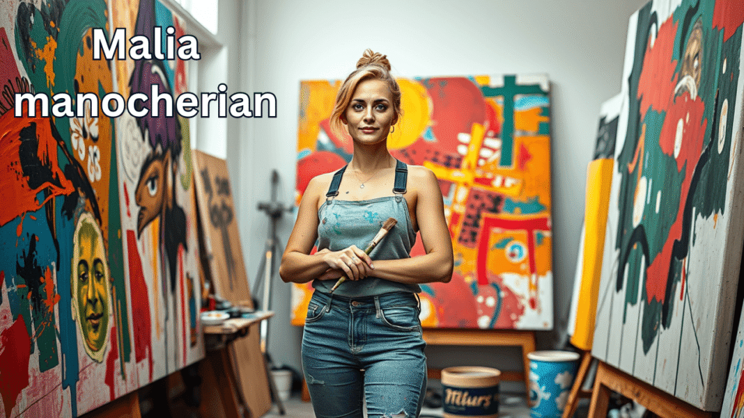 Malia Manocherian: The Artist Using Bold Color and Bigger Purpose to Change the World