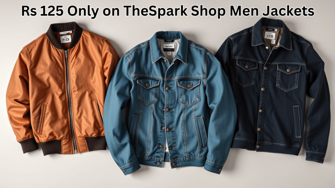 Rs 125 Only on TheSpark Shop Men Jackets_ Budget Winter Style