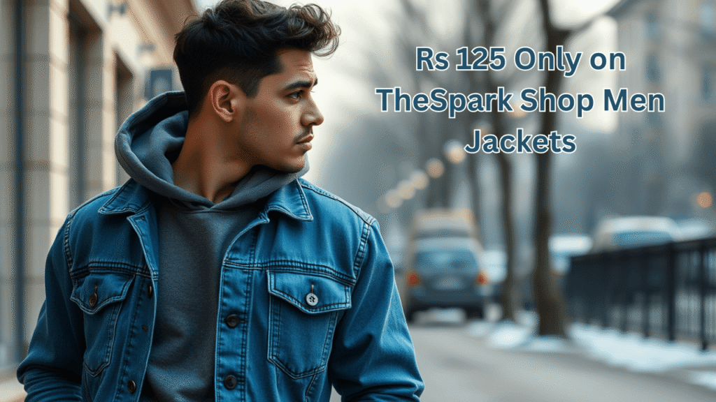 Rs 125 Only on TheSpark Shop Men Jackets_ Budget Winter Style