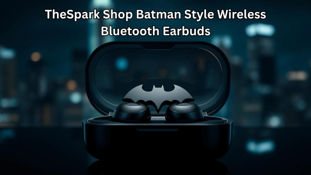TheSpark Shop Batman Style Wireless Bluetooth Earbuds
