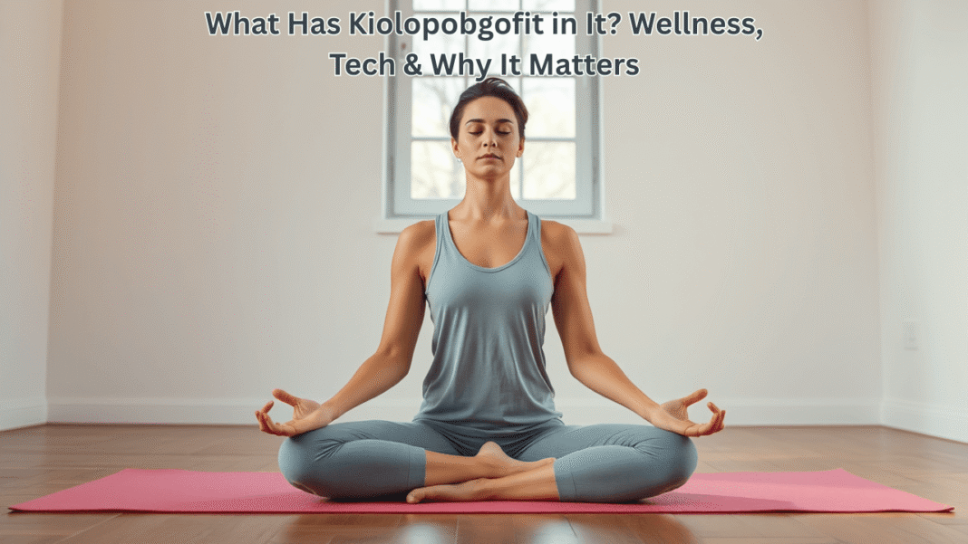 What Has Kiolopobgofit in It? Wellness, Tech and amp; Why It Matters