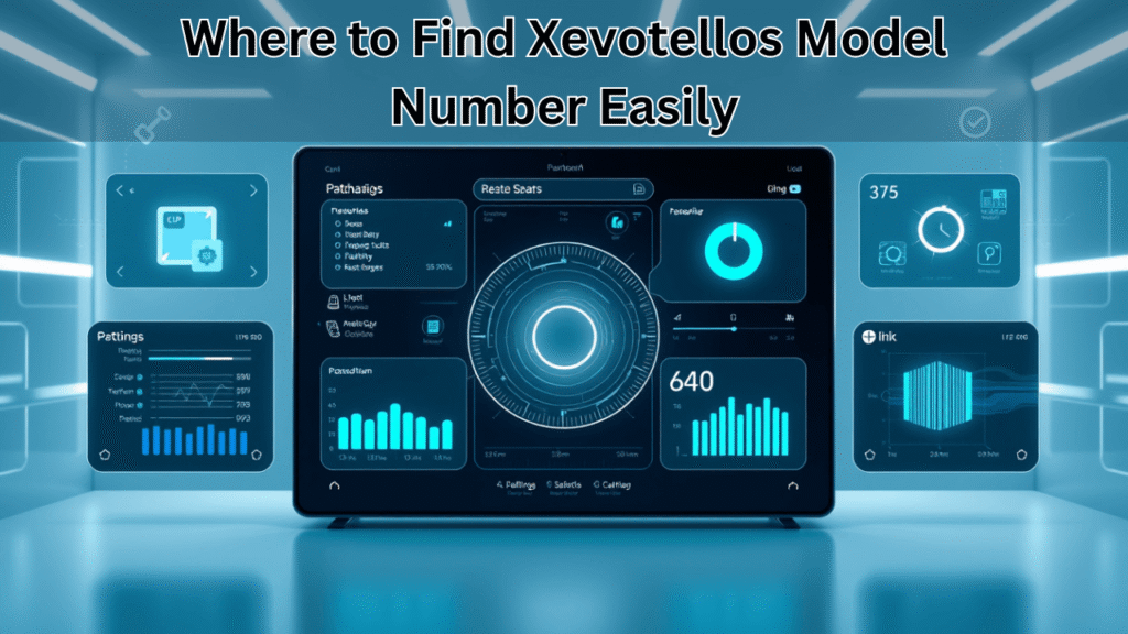 Where to Find Xevotellos Model Number Easily