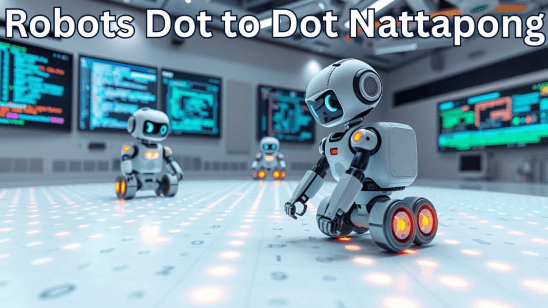 Robots Dot to Dot Nattapong: Where Art, AI, and Robotics Paint the Future Together