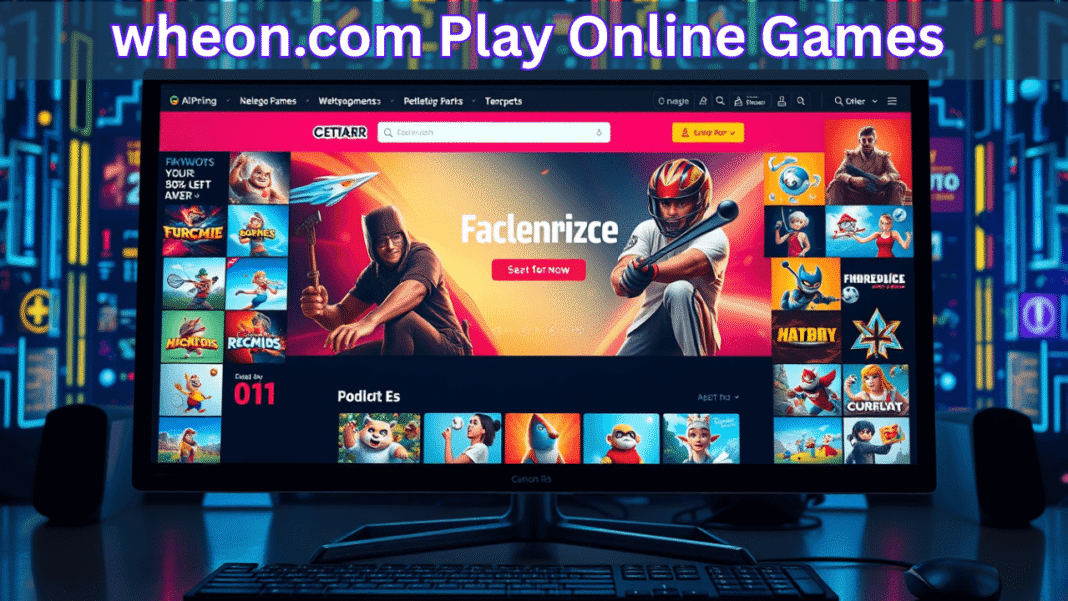 wheon.com Play Online Games for Nonstop Fun