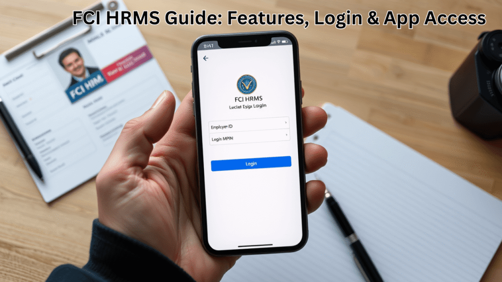 FCI HRMS Guide_ Features, Login And App Access