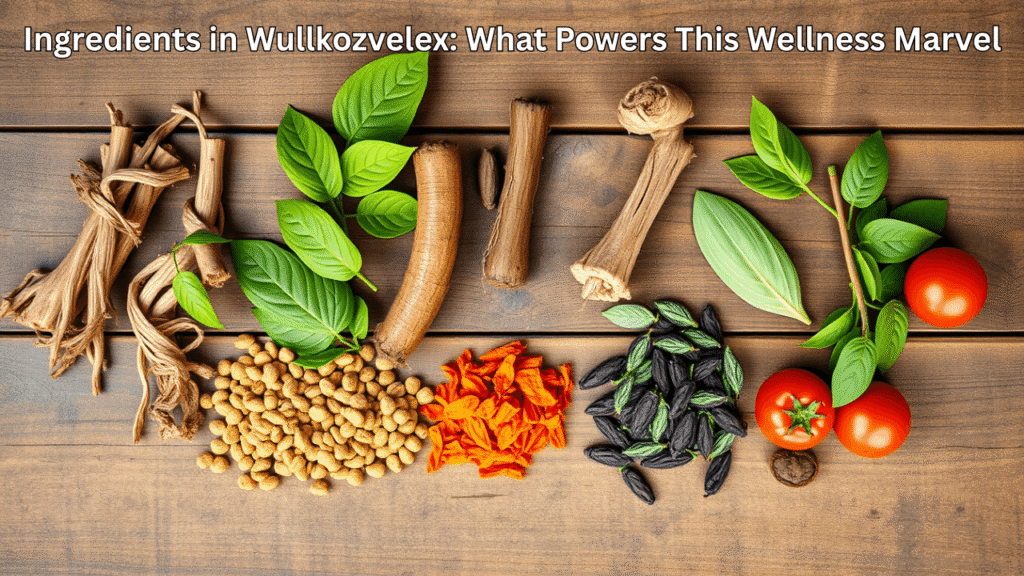 Ingredients in Wullkozvelex_ What Powers This Wellness Marvel