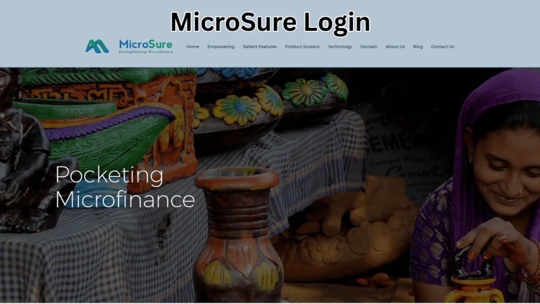 MicroSure Login_ Best Software for Microfinance
