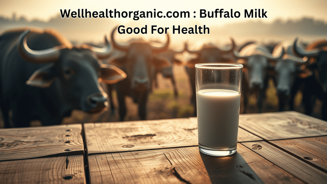 Wellhealthorganic.com Buffalo Milk Good For Health