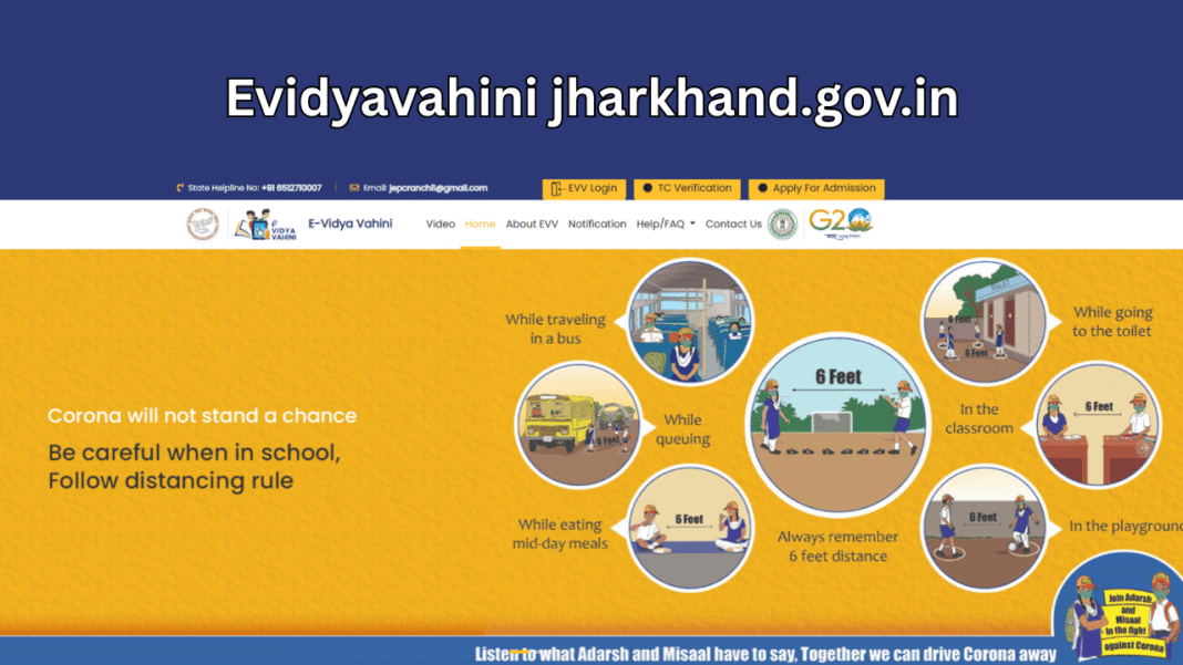 evidyavahini jharkhand.gov.in_ Portal Login Guide