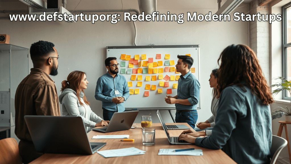 www.defstartuporg_ Redefining Modern Startups