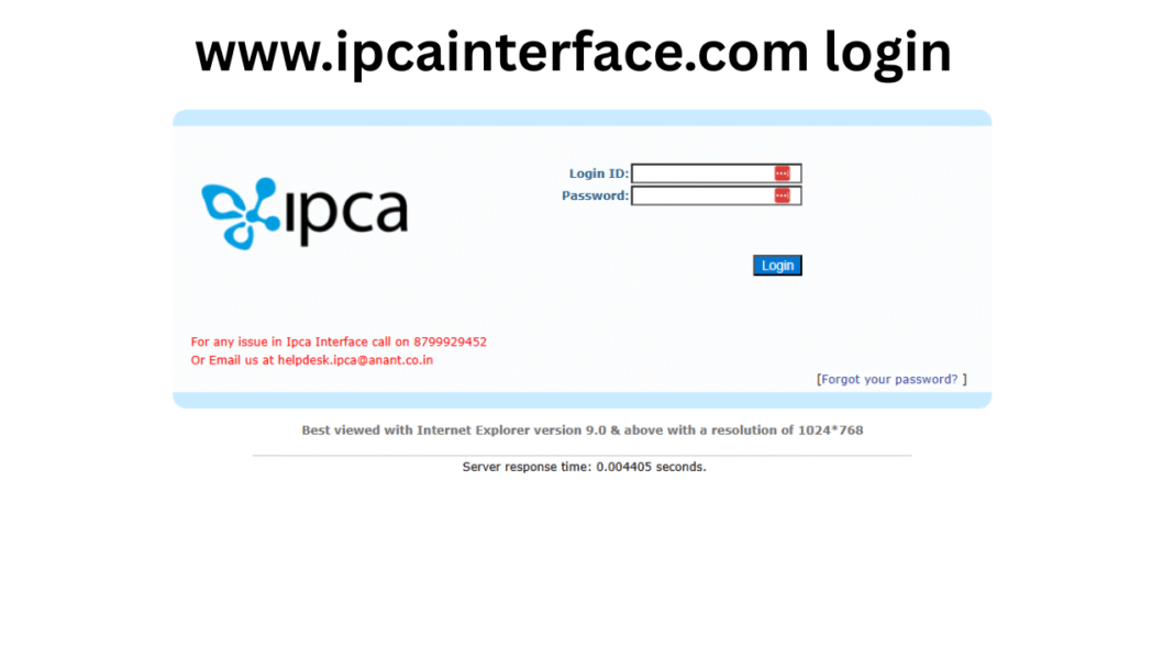 www.ipcainterface.com login Guide for Easy Access