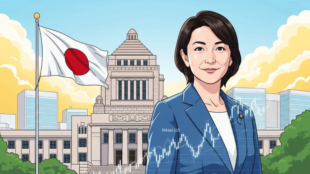 Japan Stocks Soar as Sanae Takaichi Set to Become Japan’s First Female Prime Minister